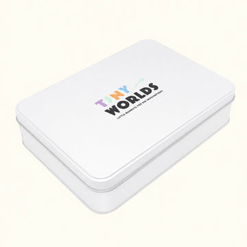 Optional Tiny Worlds storage tin