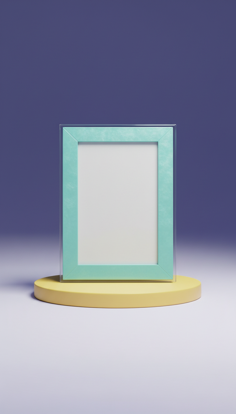 Aqua Zing Magnetic Picture Frame
